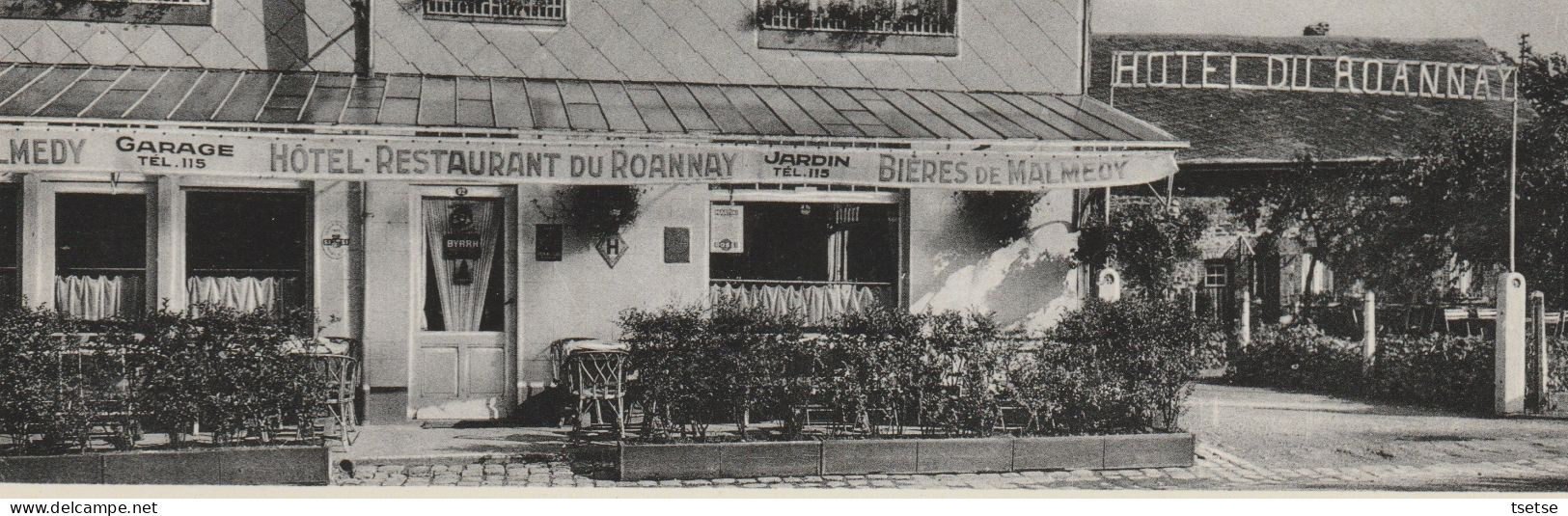 Francorchamps - Hôtel-Restaurant Du Roannay - Prop : Aubinet-Schmitz - Bières De Malmedy  ( Voir Verso ) - Stavelot