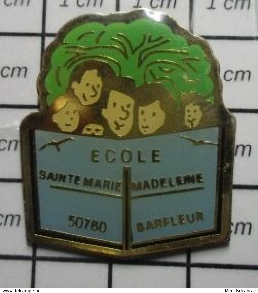 1616B Pin's Pins / Beau Et Rare / ADMINISTRATIONS / ECOLE STE MARIE MADELEINE DE PROUST A BARFLEUR - Administration