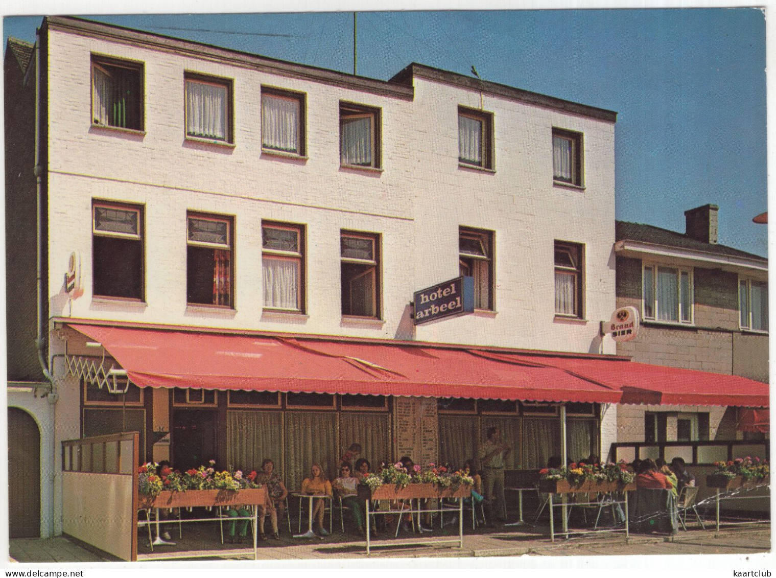 Houthem (Gem. Valkenburg) - Hotel 'Arbeel', Onderstestraat 34 - (Nederland/Holland) - 1977 - 'Brand Bier' Neon - Valkenburg