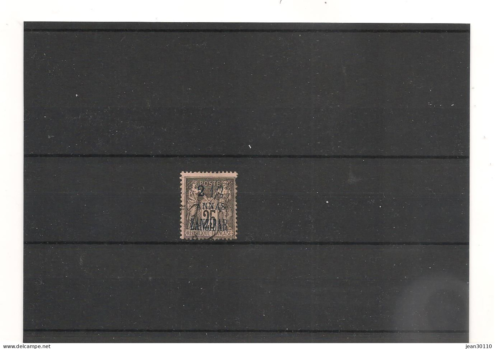 ZANZIBAR ANNÉE 1896/1900 N° 24 Oblitéré - Used Stamps
