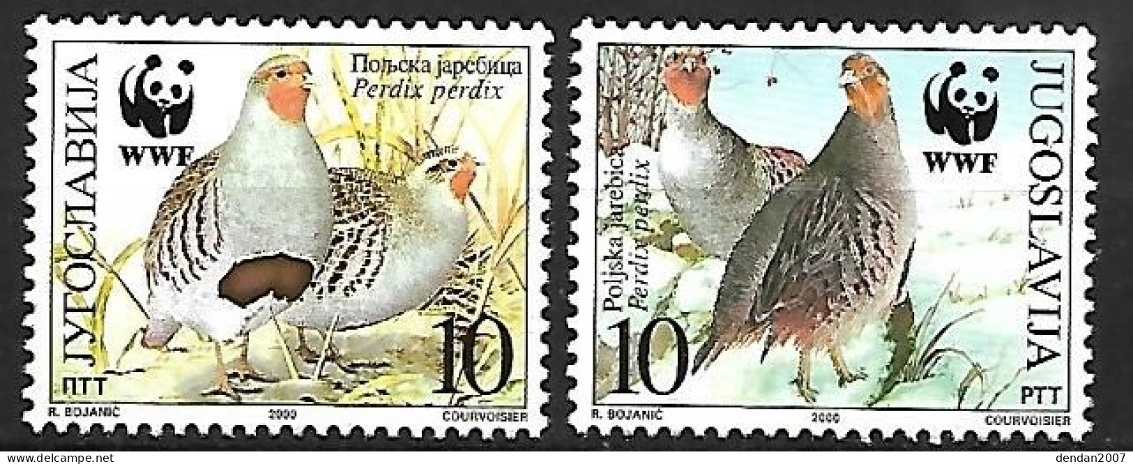 Yugoslavia - MNH ** 2000 :    Rock Partridge   -  Alectoris Graeca - Hühnervögel & Fasanen