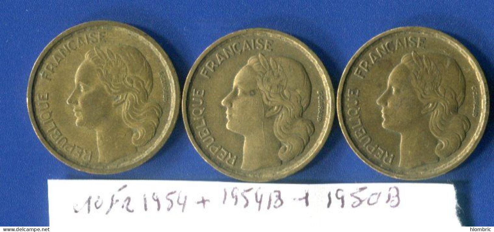 10  Fr  1954 +1954 B +1950 B - 10 Francs