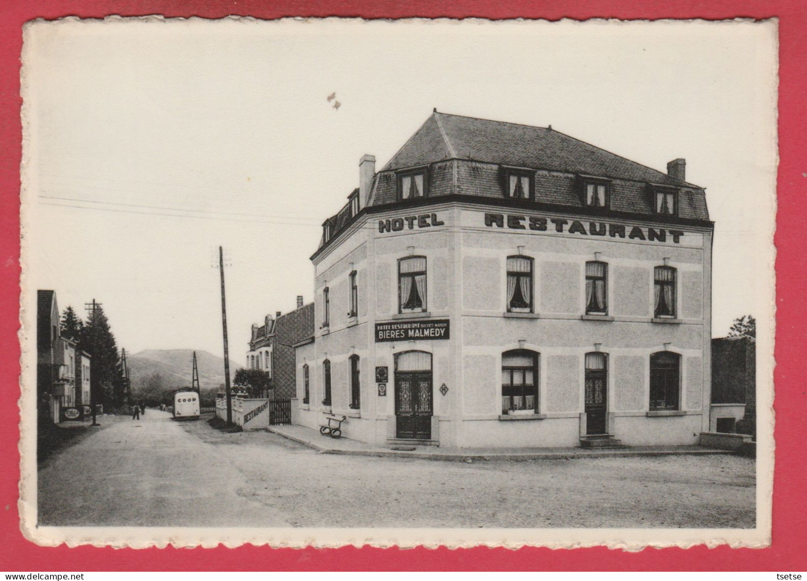 Treignes - Hôtel-Restaurant Buchet-Manon - Bières Malmedy  ( Voir Verso ) - Viroinval