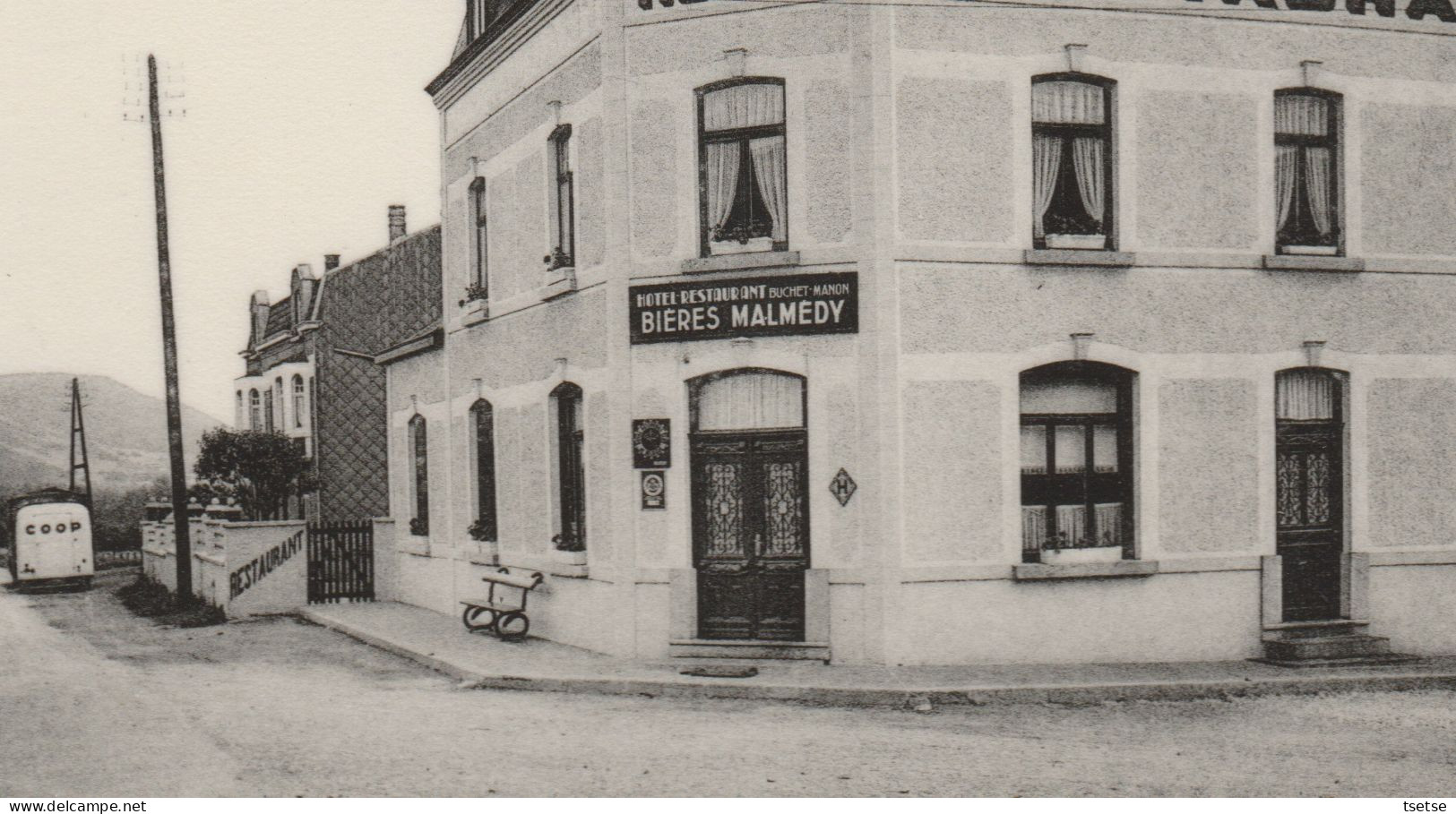 Treignes - Hôtel-Restaurant Buchet-Manon - Bières Malmedy  ( Voir Verso ) - Viroinval