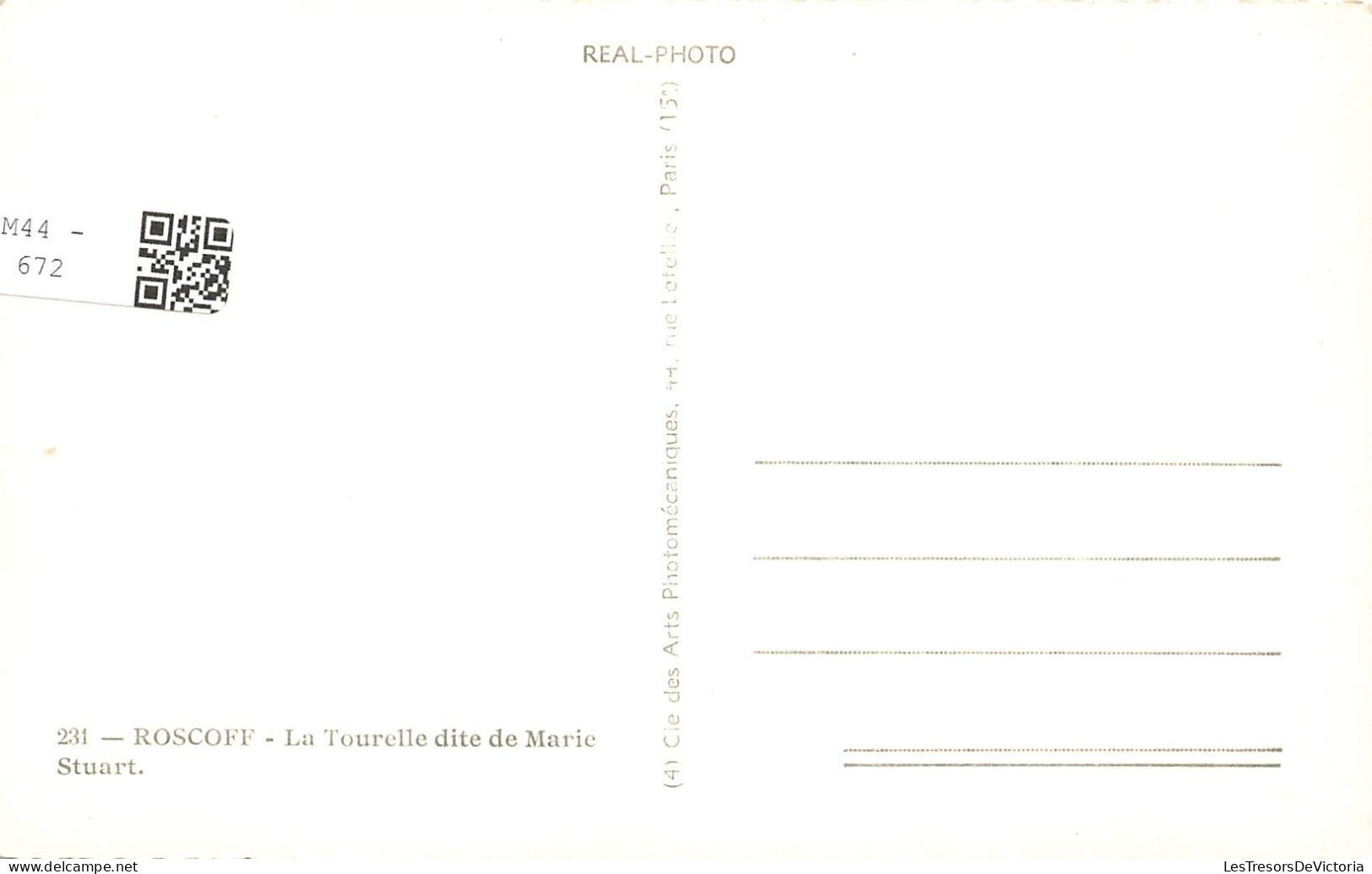 FRANCE - Roscoff - Vue Sur La Tourelle Dite De Marie Stuart - Vue Générale - Carte Postale Ancienne - Roscoff