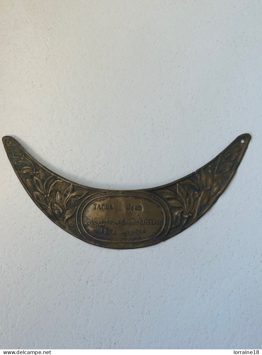 Plaque De Casque Adrian , Nominative - Cascos