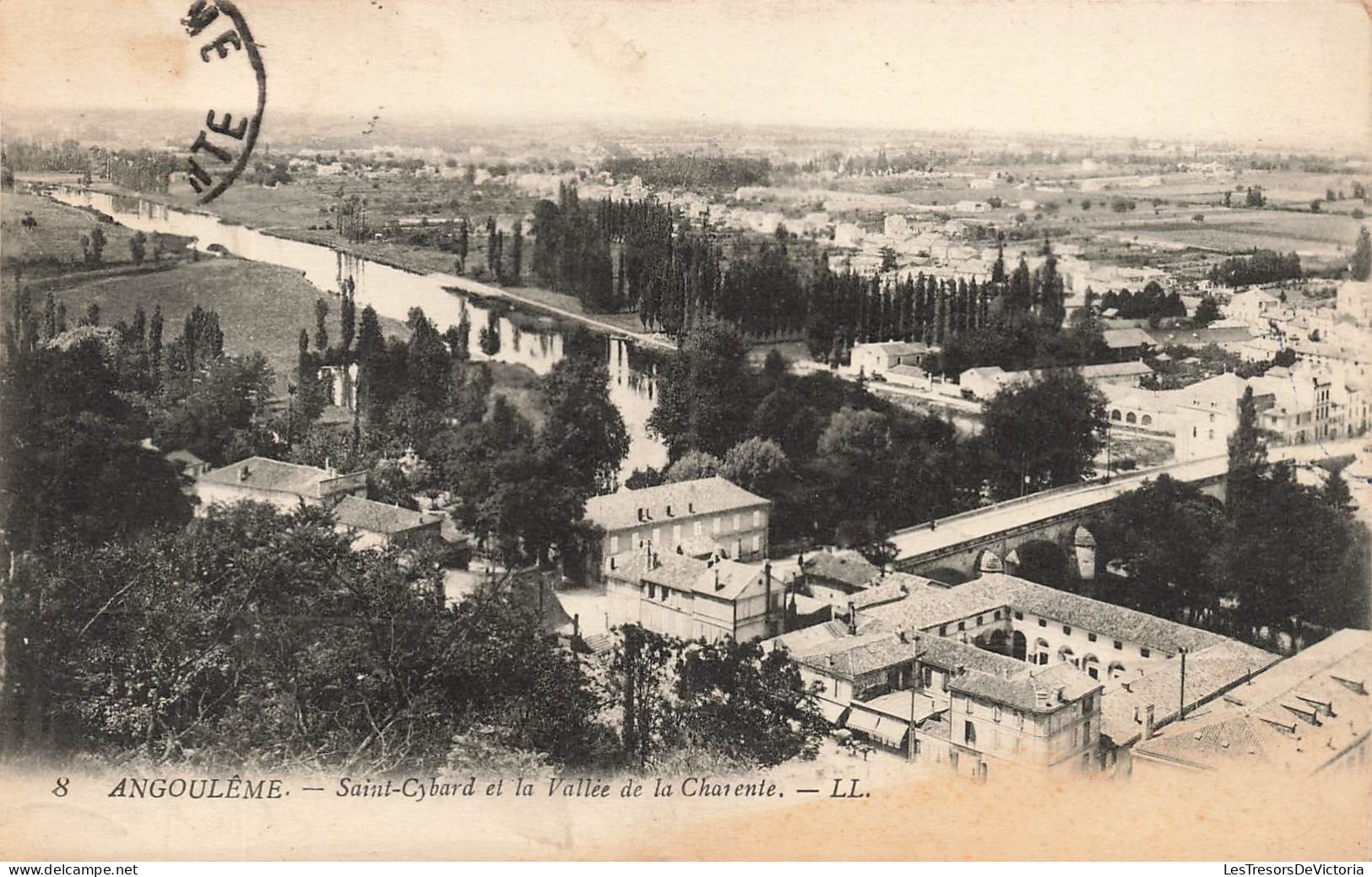 FRANCE - Angoulême - Vue Générale De La Saint Cybard Et La Vallée De La Charente - L L - Carte Postale Ancienne - Angouleme