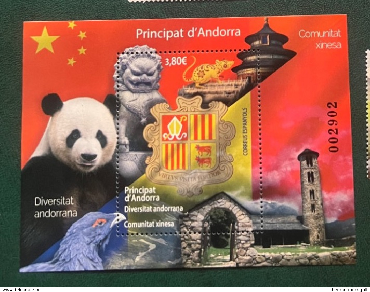 Andorra 2020 Andorran Diversity - Chinese Community. - Otros & Sin Clasificación