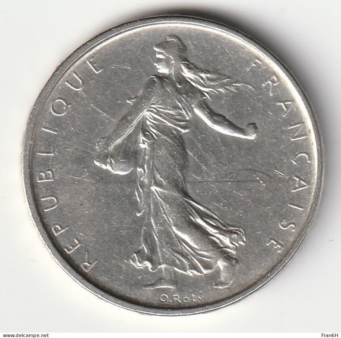 5 Francs Argent 1962 - Silver - - 5 Francs