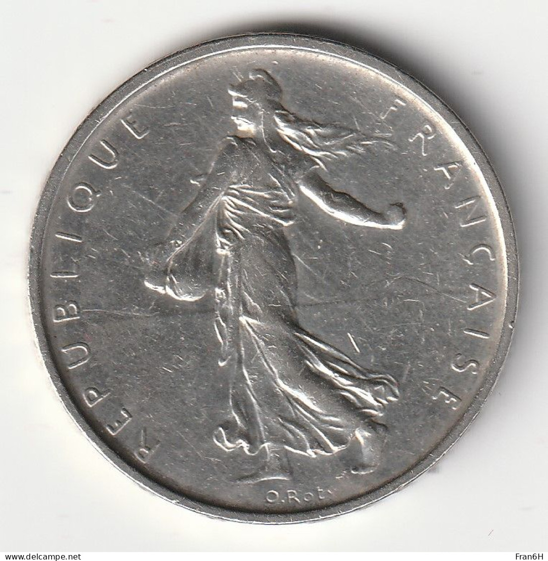 5 Francs Argent 1963 - Silver - - 5 Francs