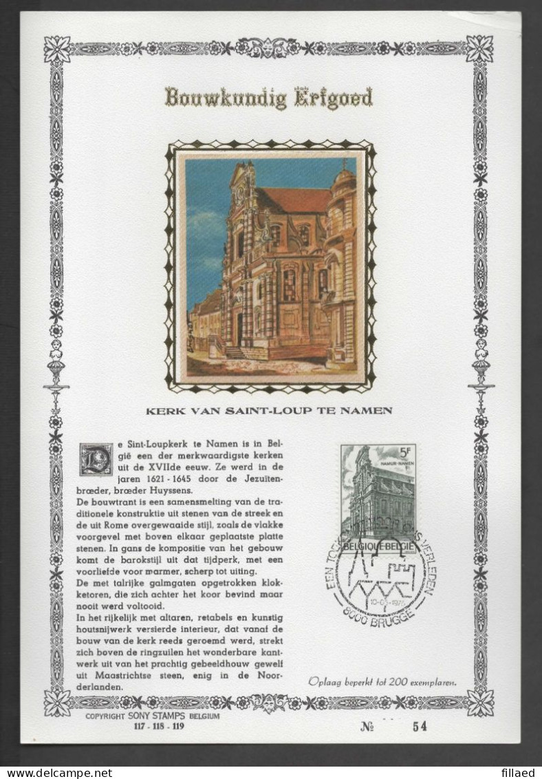 Kaart Op Zijde Nr 1769/71 Stempel: 8000 Brugge - 1971-1980