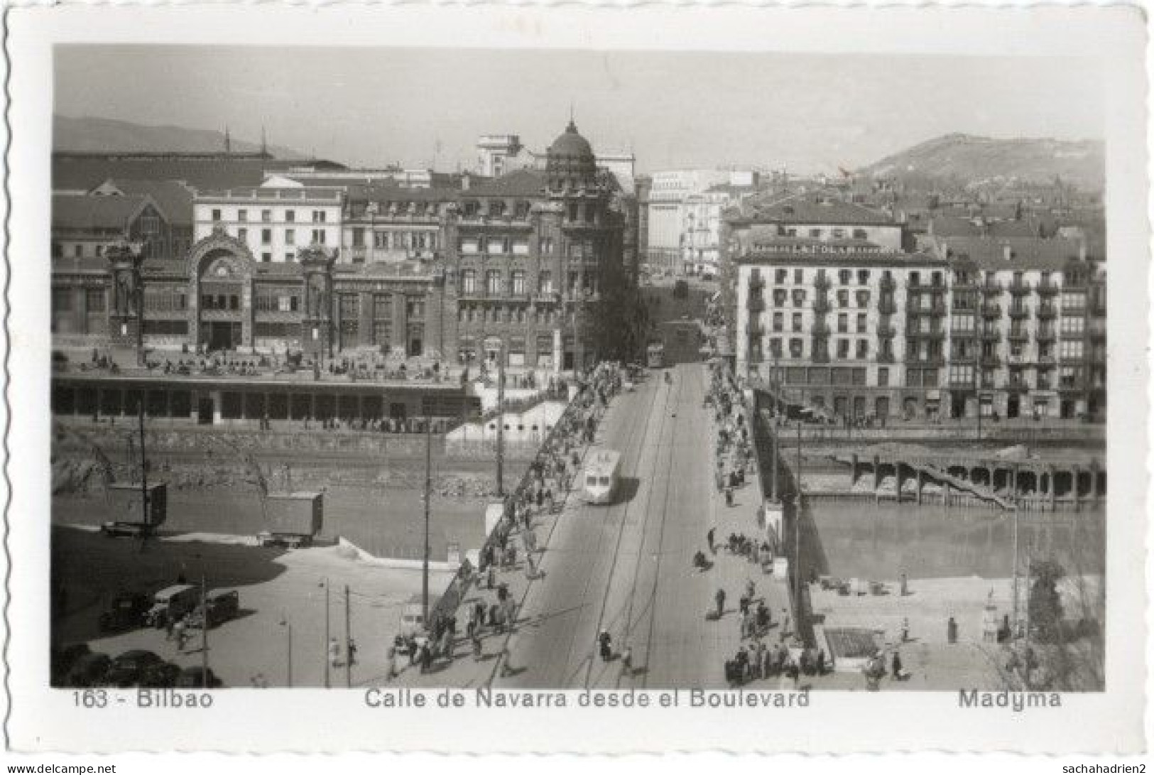 Pf. BILBAO. Calle De Navarra Desde El Boulevard. 163 - Vizcaya (Bilbao)