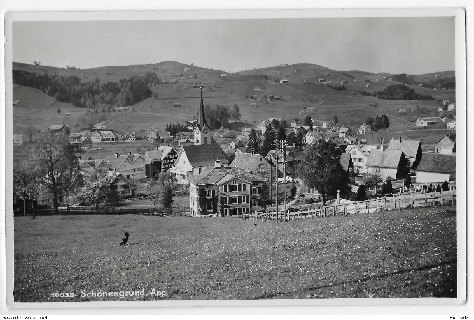 Heimat Appenzell :Ansicht Von Schönengrund Um 1939 - Autres & Non Classés