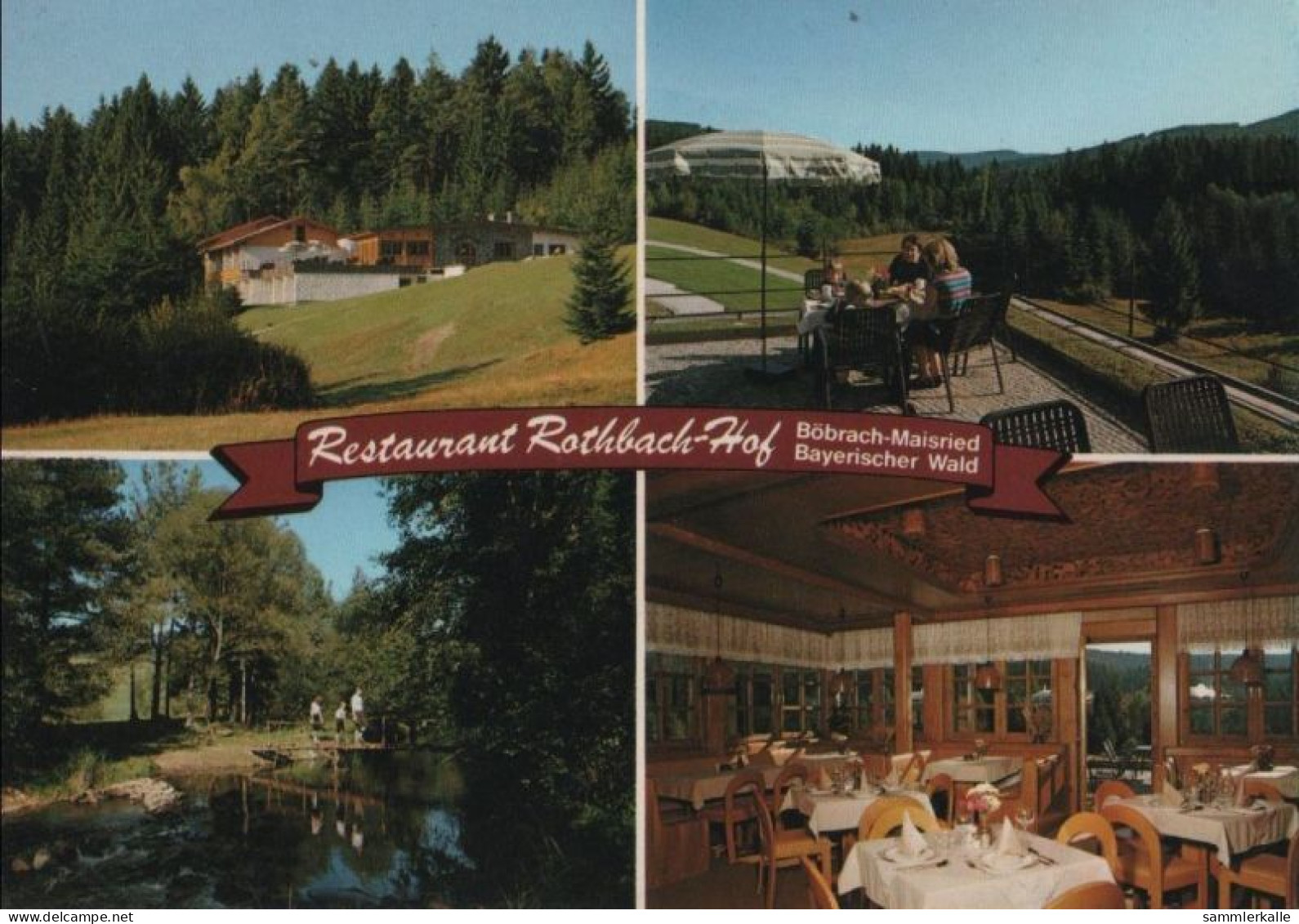 89000 - Böbrach - Restaurant Rothbach-Hof - Ca. 1985 - Regen