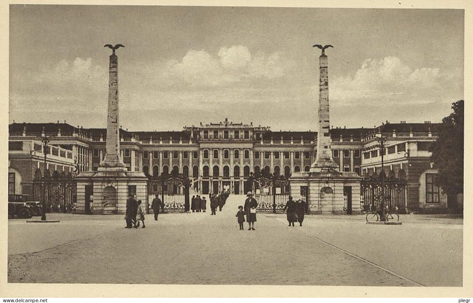 0-AUT08 01 36 - WIEN / VIENNE - SCHÖNBRUNN - HAUPTEINGANG - Castello Di Schönbrunn