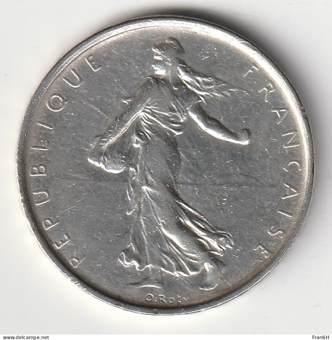 5 Francs Argent 1965 - Silver - - 5 Francs