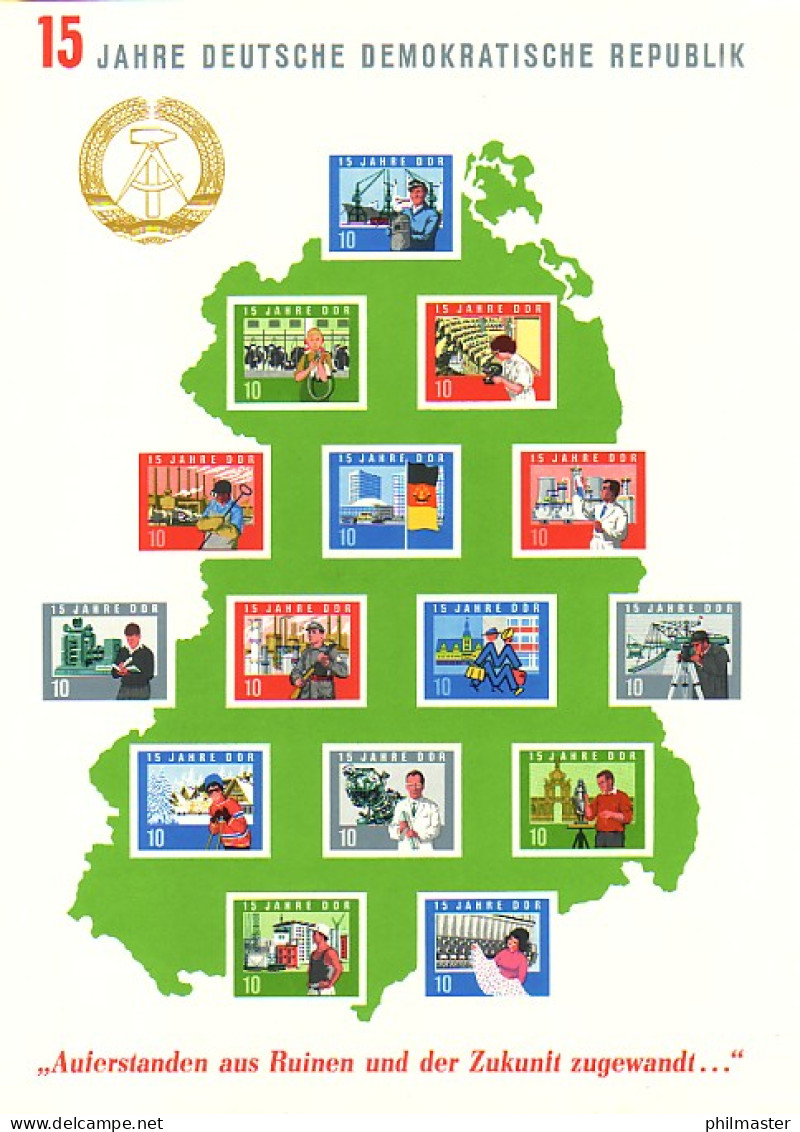 1004-1083 DDR-Jahrgang 1964 Komplett, Postfrisch ** / MNH - Colecciones Anuales