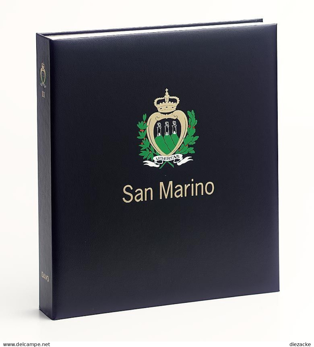 DAVO Luxus Album San Marino Teil II DV7832 Neu ( - Reliures Et Feuilles