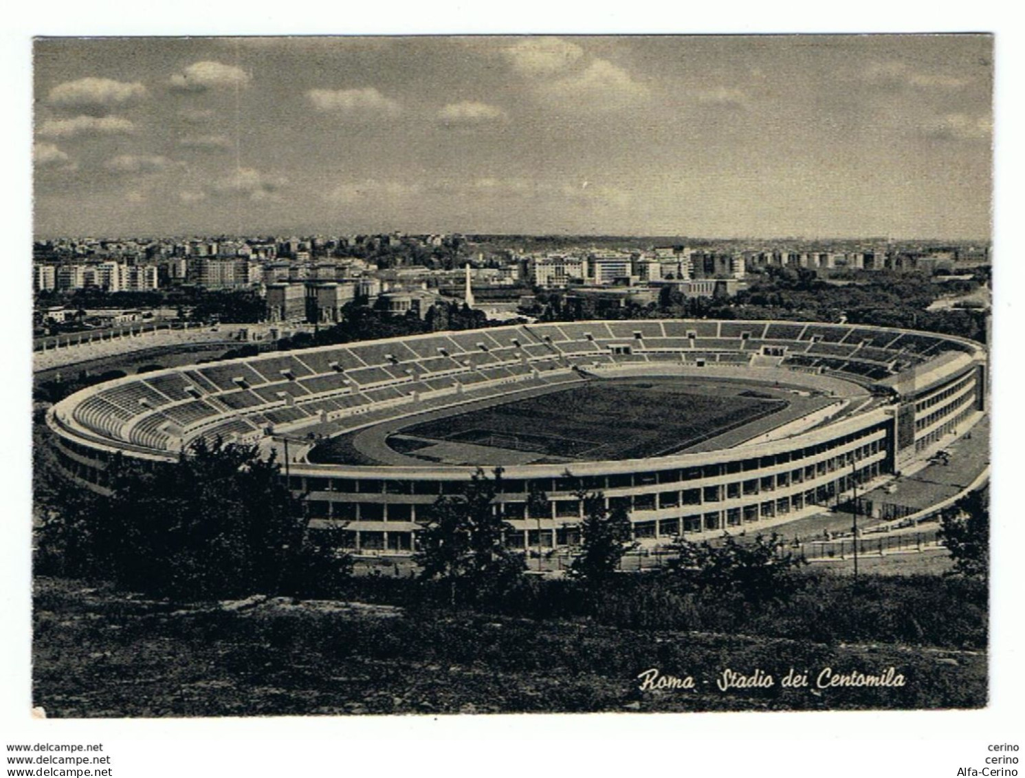 ROMA:  STADIO  DEI  CENTOMILA  -  FG - Stades & Structures Sportives