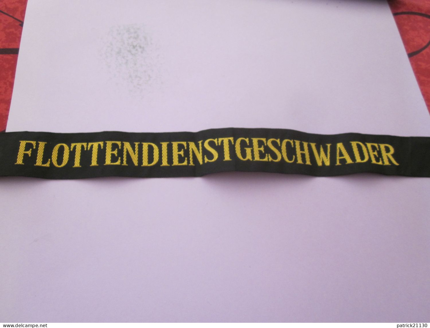 BANDE DE BACHIS ALLEMAND FLOTTENDIENSTGESCHWADER - Patches