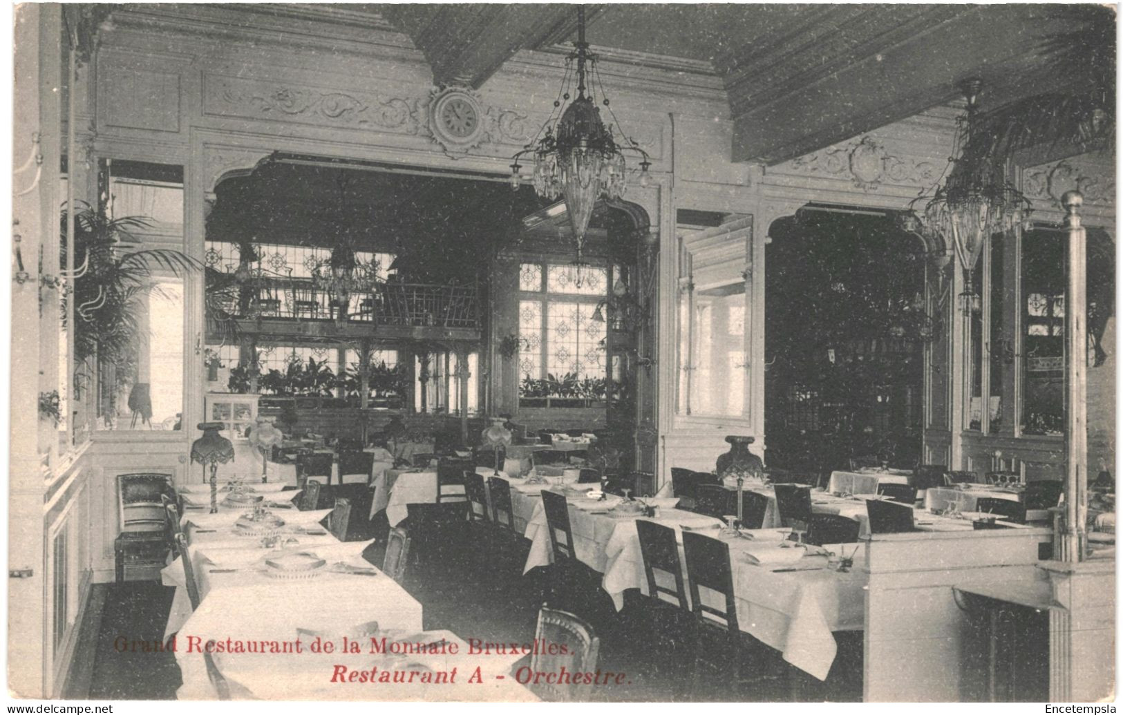 CPA Carte Postale Belgique Bruxelles Restaurant De La Monnaie   VM78487 - Cafés, Hotels, Restaurants