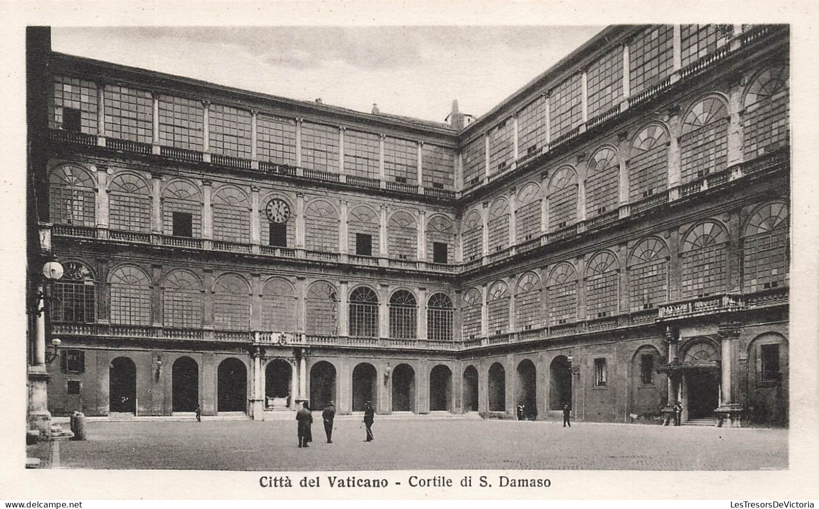 VATICAN - Città Del Vaticano - Cortile Di S Damaso - Carte Postale Ancienne - Vatican