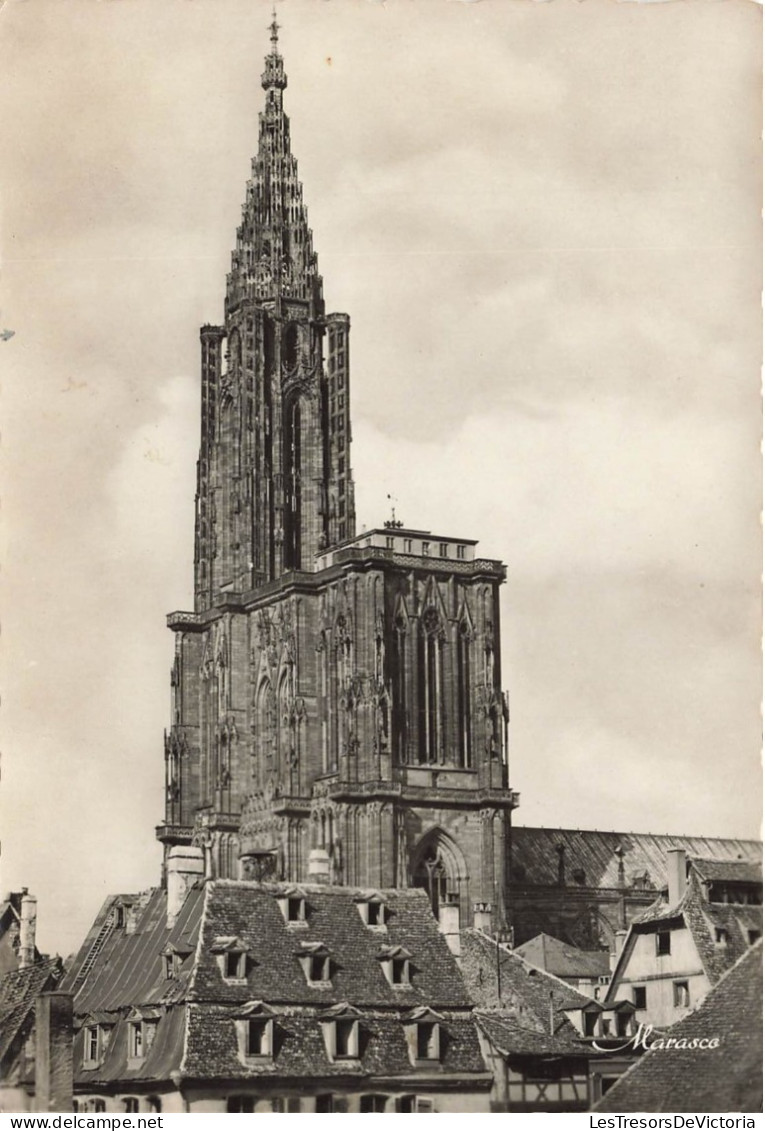 FRANCE - Strasbourg - Vue Générale De La Cathédrale - Carte Postale Ancienne - Strasbourg