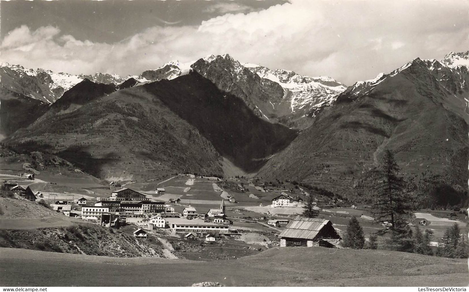 FRANCE - Les Alpes Maritimes - Auron (alt 1600 M) - Vue Générale - La Cime Du Ténibres - Carte Postale Ancienne - Saint-Etienne-de-Tinée