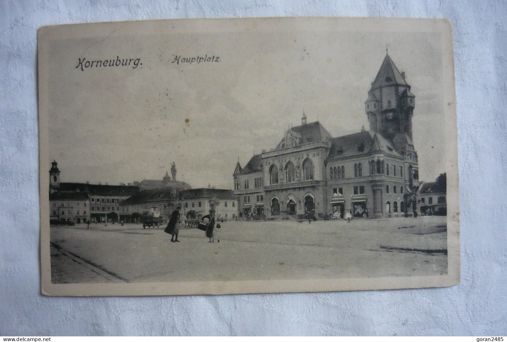 Austria, Korneuburg, Hauptplatz, 1914 - Korneuburg