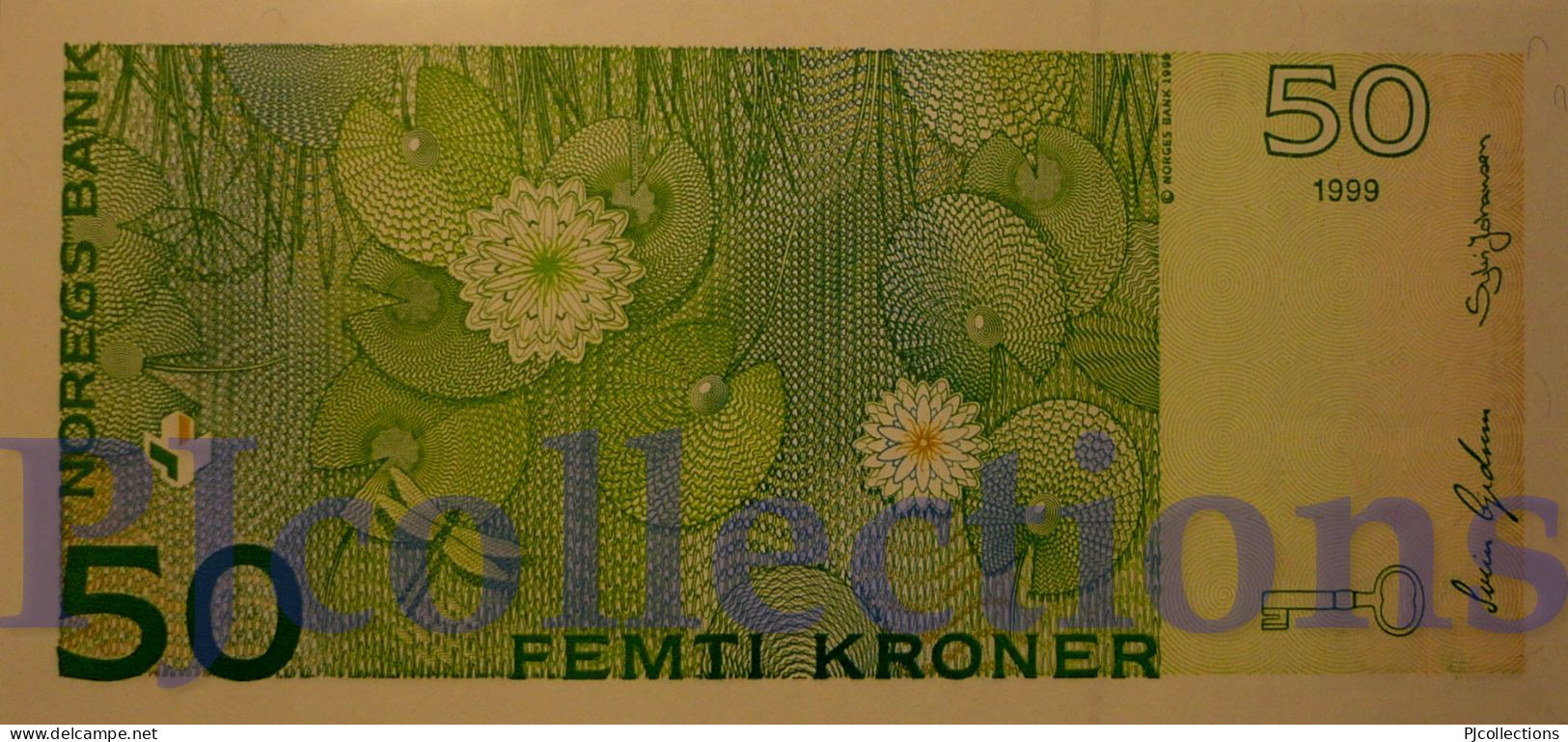 NORWAY 50 KRONER 1999 PICK 46b UNC - Norvège