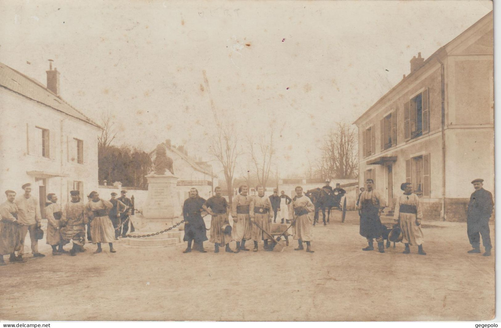 VERT LE PETIT - Le Bouchet ( Carte Photo ) - Vert-le-Petit