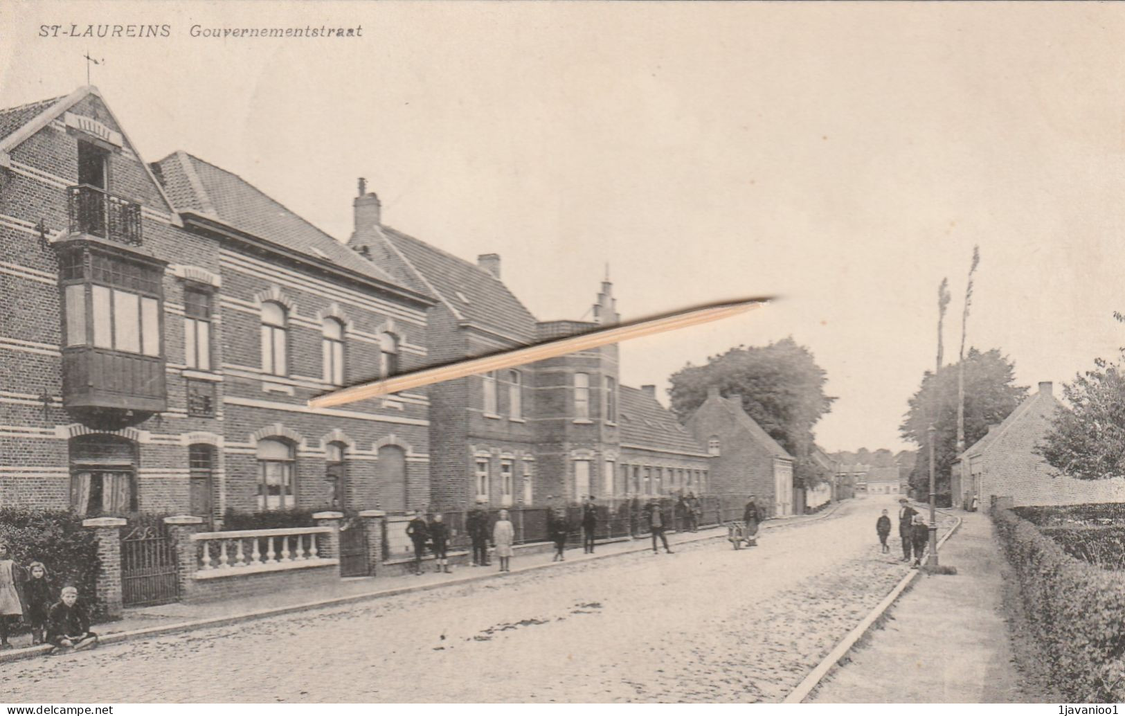 Sint-Laureins, Gouvernementstraat,  2 Scans - Sint-Laureins