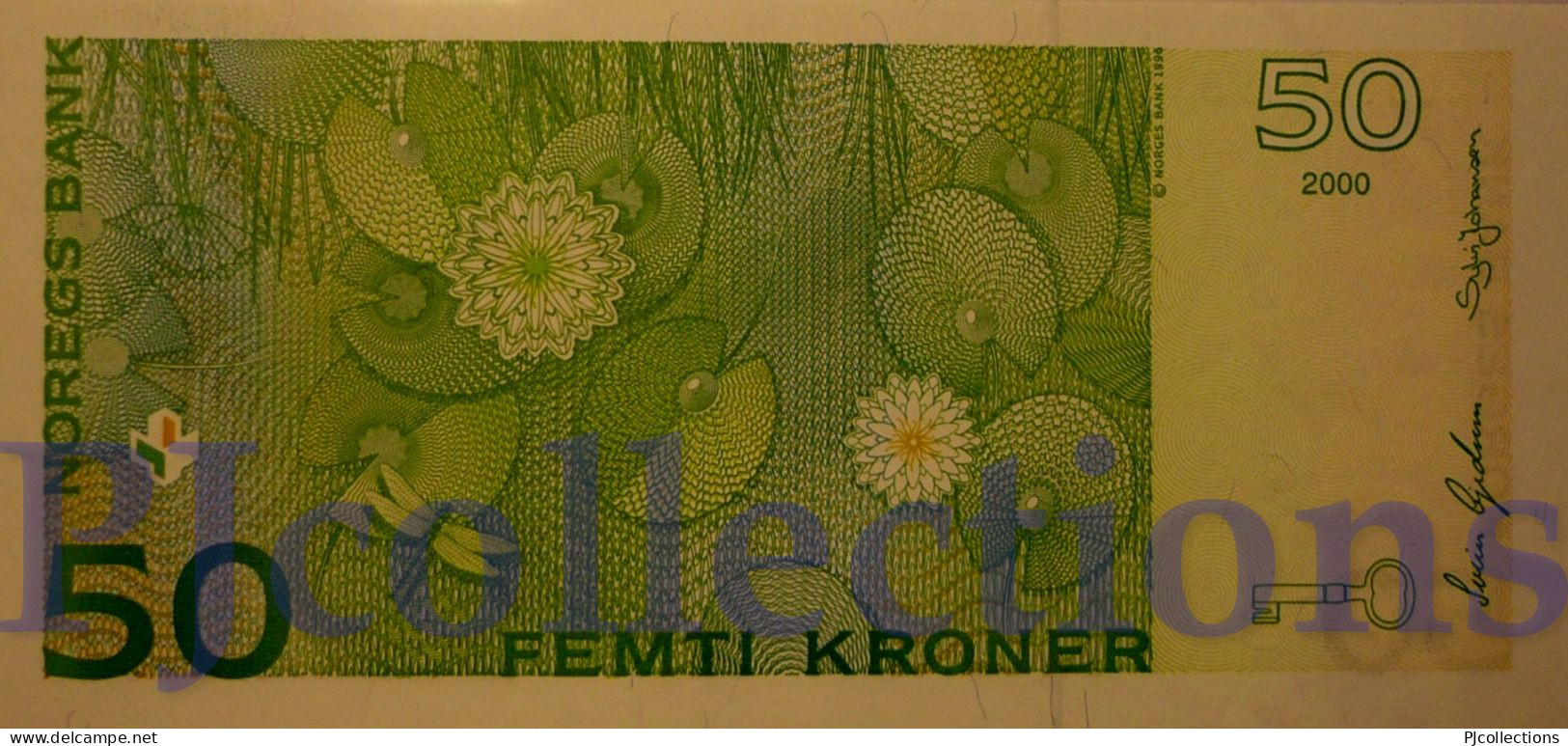 NORWAY 50 KRONER 2000 PICK 46b UNC - Norway