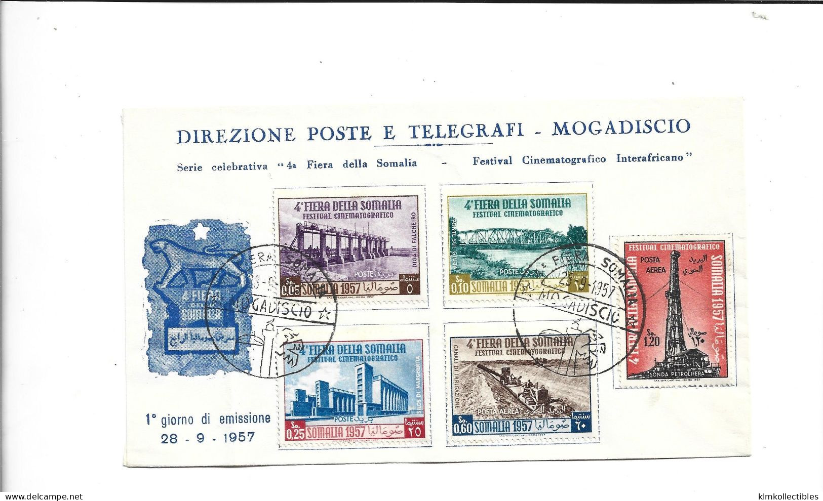 SOMALIA - LOT OF 3 FDC - Somalie (1960-...)