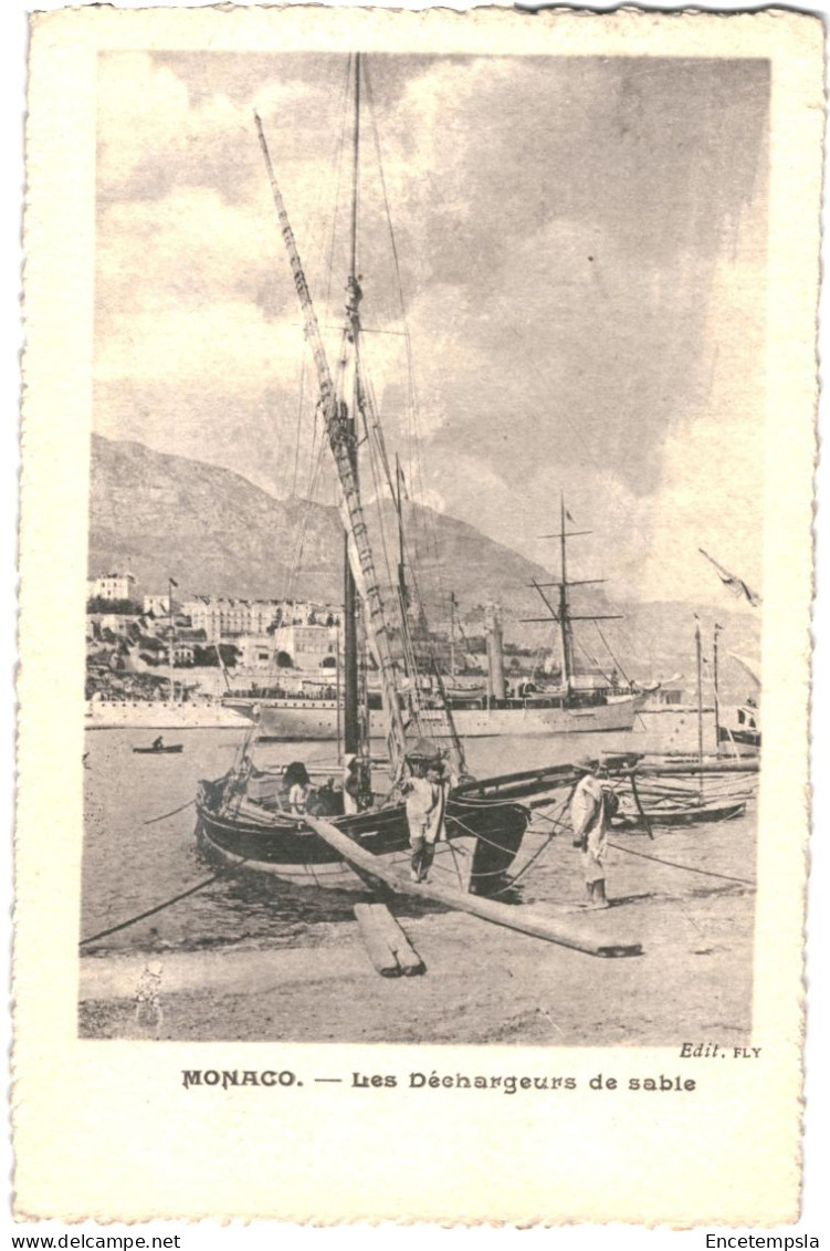 CPA Carte Postale Monaco Les Déchargeurs De Sable 1907 VM78495ok - Puerto