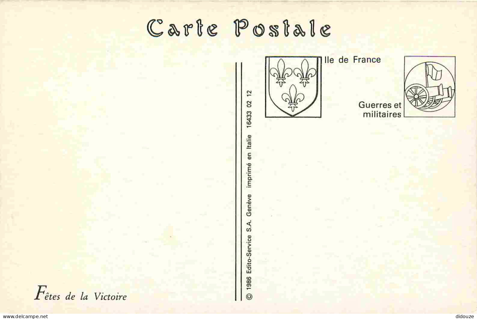 Reproduction CPA - 75 Paris - Les Fêtes De La Victoire 1919 - Sur Les Marches De L'Hotel De Ville M Poincaré Maréchal Jo - Non Classificati