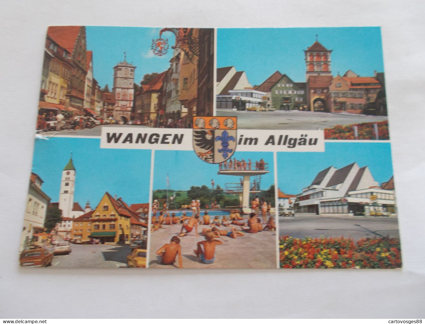 WANGEN IM ALLGAU  BADE WURTEMBERG ( ALLEMAGNE  GERMANY ) MULTIVUES  ANIMEES  1985 - Wangen I. Allg.