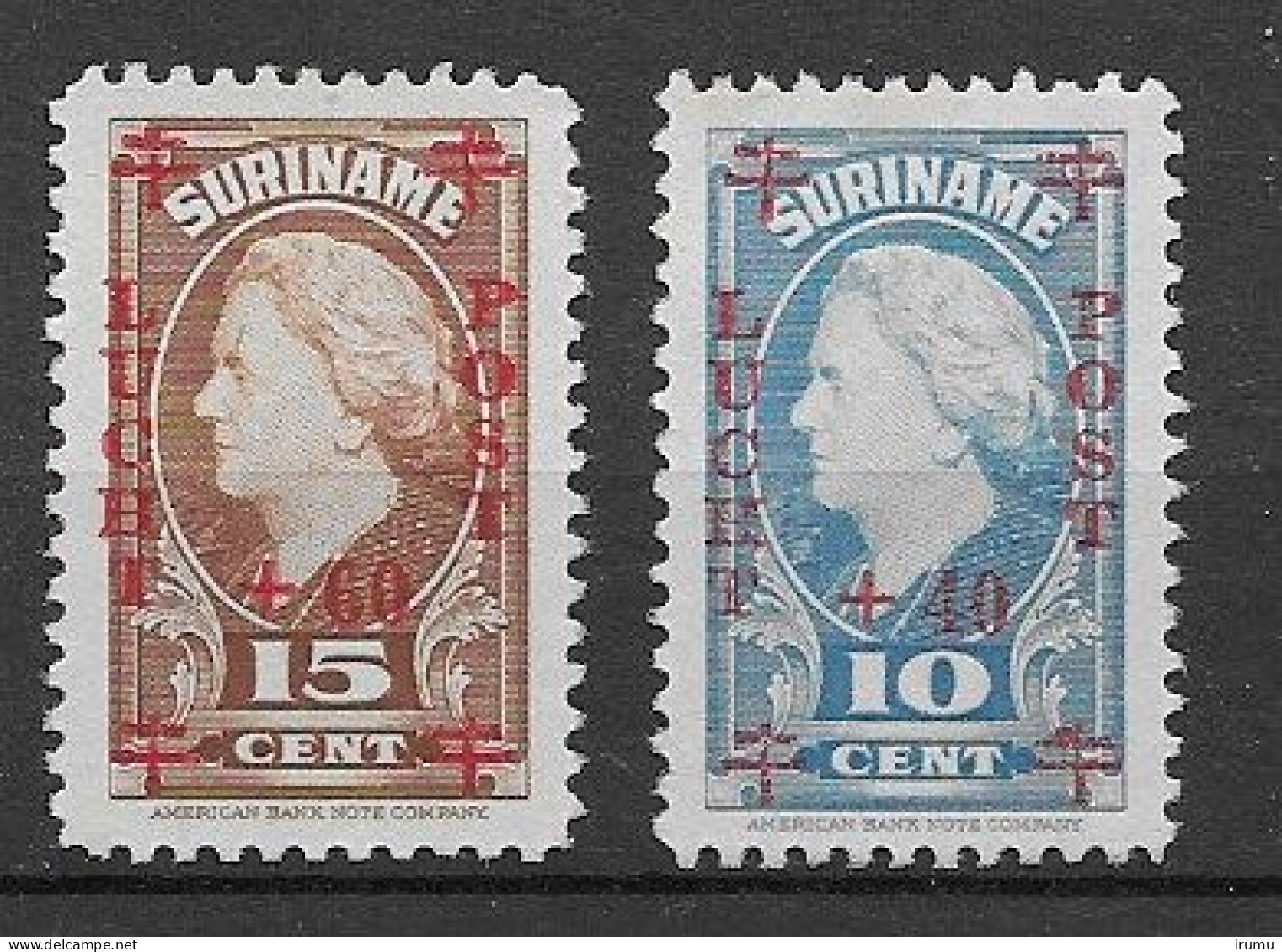 Suriname 1946, NvPH LP27-8 MNG, Kw 6 EUR (SN 2674) - Suriname ... - 1975