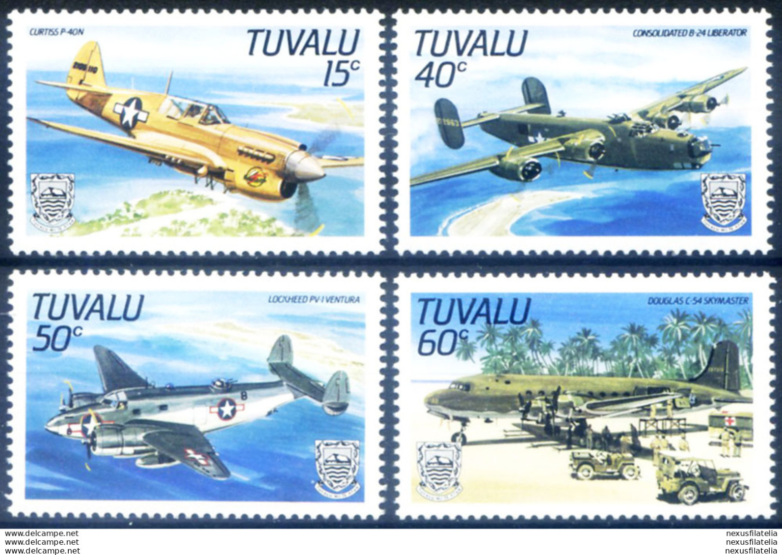 Seconda Guerra Mondiale 1985. - Tuvalu (fr. Elliceinseln)