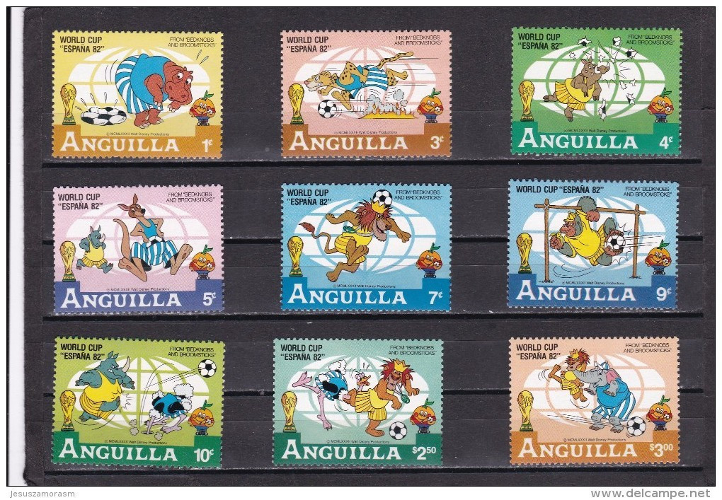 Anguilla Nº 456 Al 464 - Anguilla (1968-...)