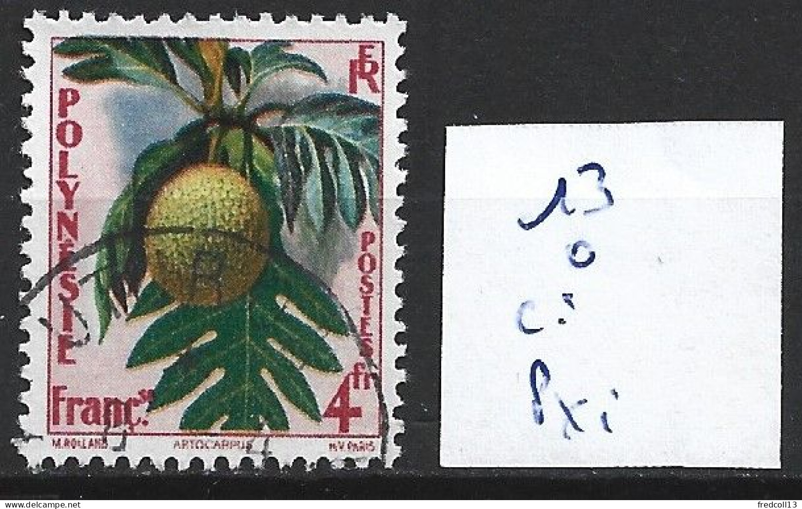 POLYNESIE FRANCAISE 13 Oblitéré Côte 4 € - Usados