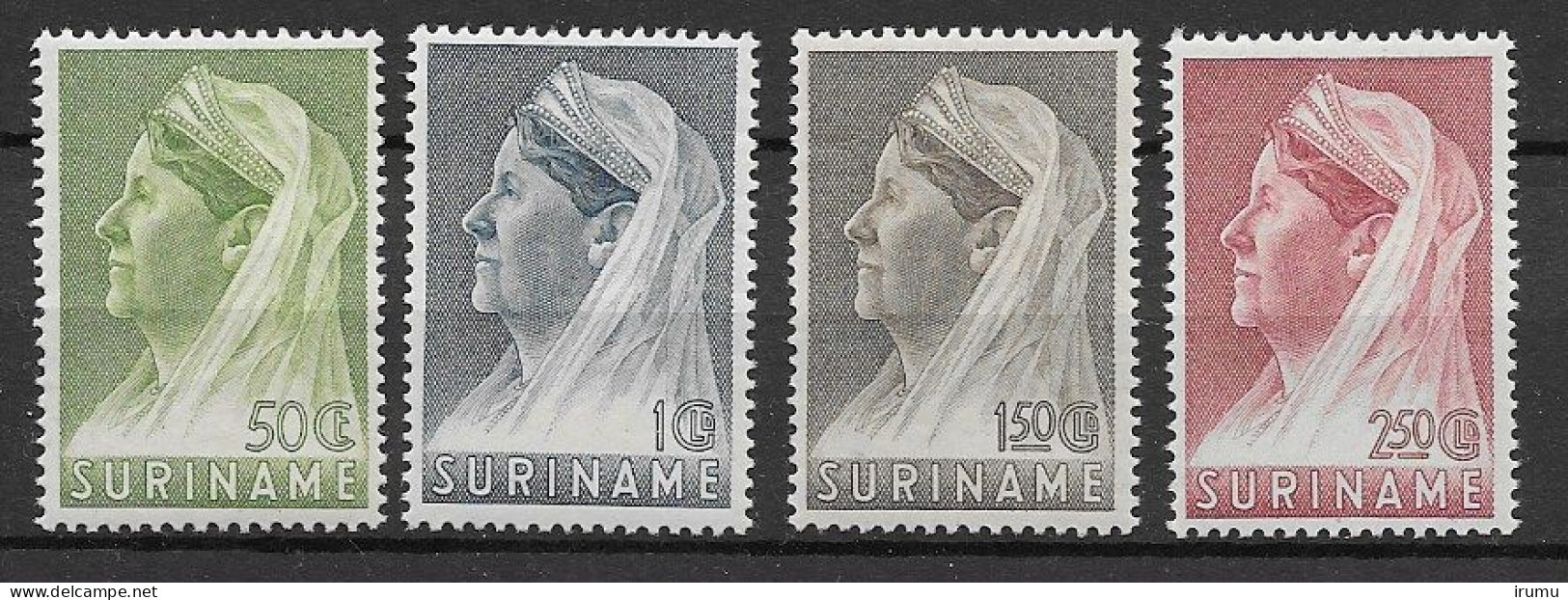 Suriname 1936, NVPH 175-78 MH, Kw 50 EUR  (SN 2681) - Suriname ... - 1975