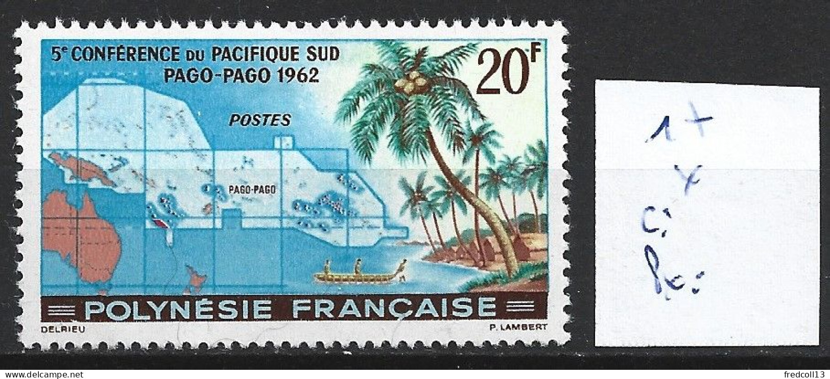 POLYNESIE FRANCAISE 17 * Côte 22.70 € - Ungebraucht