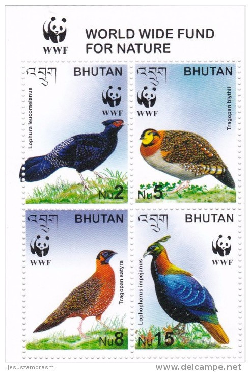 Bhutan Nº 1745 Al 1748 - Bhutan