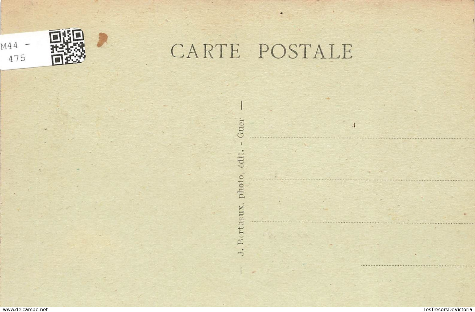 FRANCE - Camp De Coëtquidan - La Vallée St Couturier - Carte Postale Ancienne - Guer Coetquidan