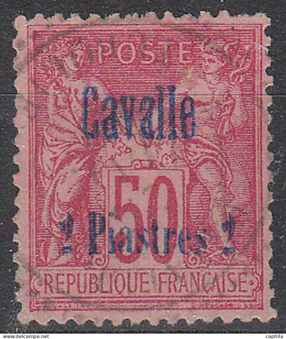 CAVALLE O - 7 - OBLITERE - Cote : 65 € - Used Stamps