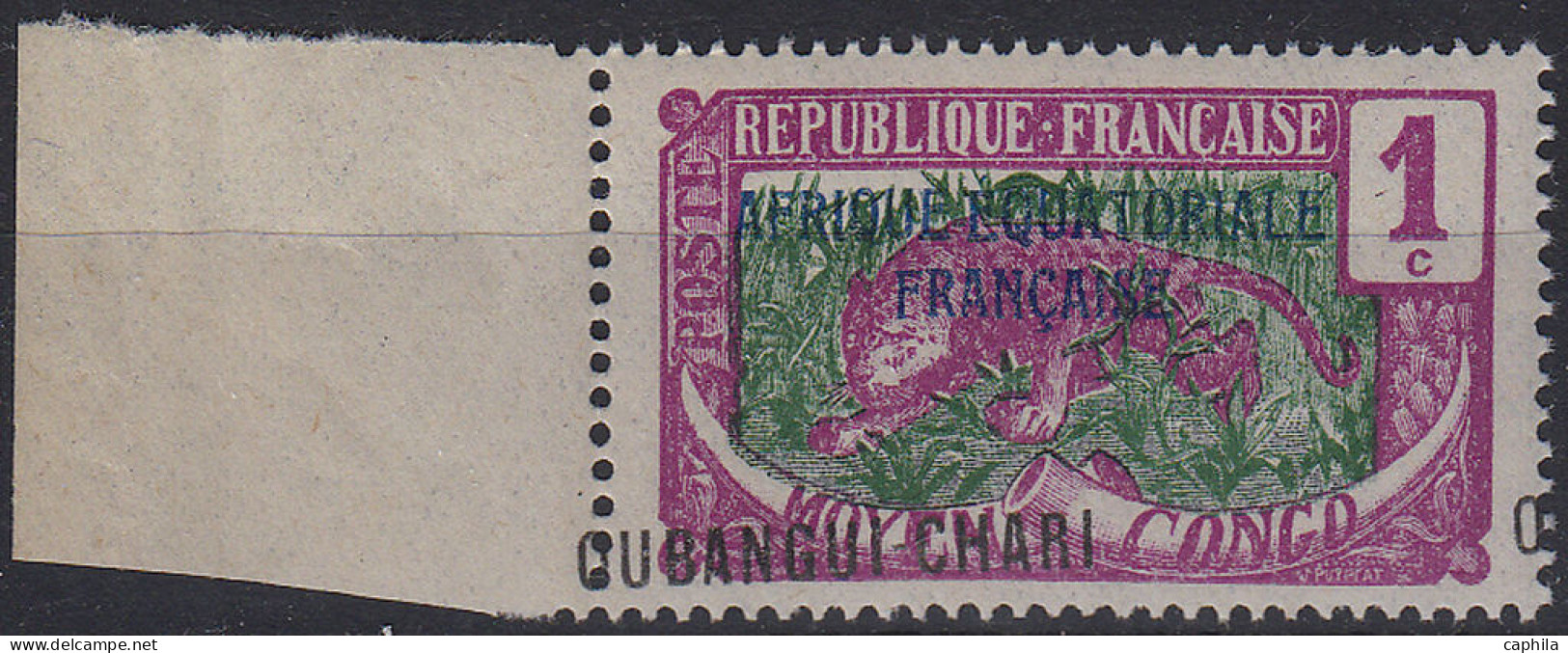 OUBANGUI ** - 43 - Surcharge à Cheval - Unused Stamps
