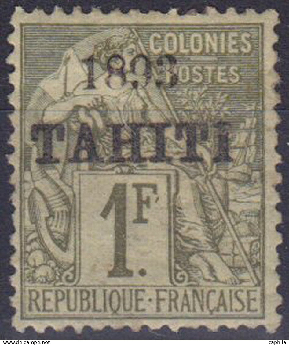 TAHITI * - 30 SIGNE CALVES - Cote : 100 € - Unused Stamps