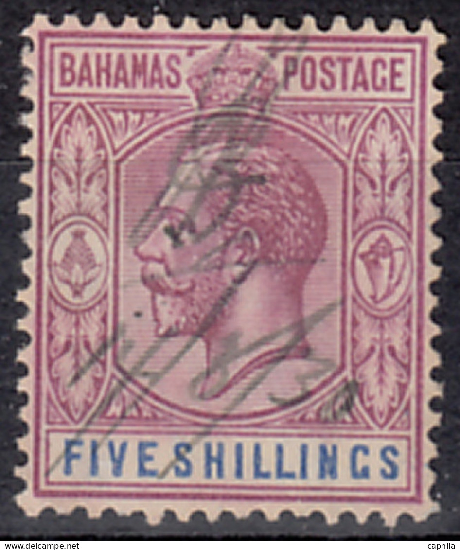 BAHAMAS O - 84 - OBLITERATION PLUME - Cote : 70 € - Bahamas (1973-...)