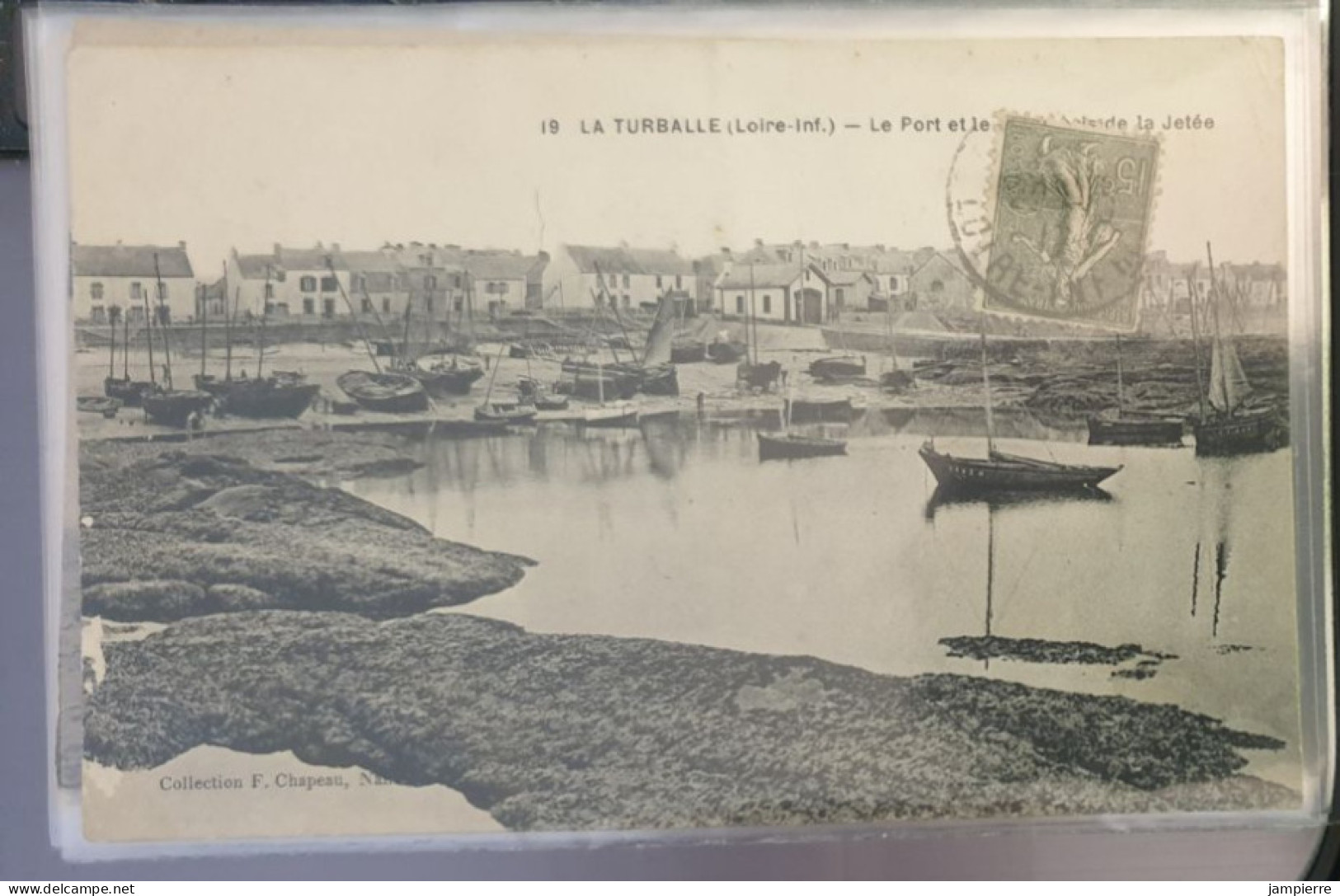 19 La Turballe (Loire-Inf.) - Le Port Et ... De La Jetée - La Turballe